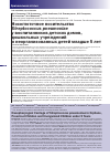 Научная статья на тему 'Носоглоточное носительство Streptococcus pneumoniae у воспитанников детских домов, дошкольных учреждений и неорганизованных детей младше 5 лет'