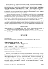 Научная статья на тему 'О массовой гибели сов зимой 2009/10 года в Зауралье'