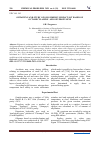 Научная статья на тему 'OBTAINING AND STUDY OF OLIGOMERIC SURFACTANT BASED ON OCTADECYLAMINE AND OXYPROPYLENE'