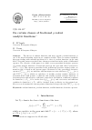 Научная статья на тему 'On certain classes of fractional p-valent analytic functions'