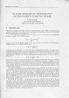 Научная статья на тему 'On some problems of approximation on noncompact symmetric spaces'