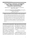 Научная статья на тему 'On the identity of Labronema vulvapapillatum (Meyl, 1954) Loof & Grootaert, 1981 (Dorylaimida, Qudsianematidae)'