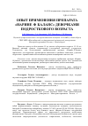 Научная статья на тему 'Опыт применения препарата «Нарине-Ф-баланс» девочками подросткового возраста'