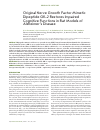 Научная статья на тему 'Original nerve growth factor mimetic dipeptide GK-2 restores impaired cognitive functions in rat models of Alzheimer’s disease'