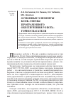 Научная статья на тему 'Основные элементы блок-схемы программного обеспечения робота- горноспасателя'