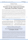 Научная статья на тему 'ОСНОВНЫЕ НАУЧНЫЕ НАПРАВЛЕНИЯ РАЗВИТИЯ ОНКОЛОГИИ В РЕСПУБЛИКЕ ТАТАРСТАН'