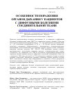 Научная статья на тему 'Особенности поражения органов дыхания у пациентов с диффузными болезнями соединительной ткани'