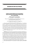 Научная статья на тему 'Оценка антиоксидантного потенциала лекарственных растений при действии уф-b-облучения'