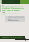 Научная статья на тему 'Оценка реакции древостоя сосновых молодняков на внесение азотнокислого цинка в полевом эксперименте'