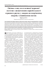 Научная статья на тему 'Оценка состояния вегетативной нервной системы с определением вариабельности сердечного ритма у больных псориатической болезнью с избыточным весом'