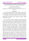 Научная статья на тему '"O'ZBEKISTON RESPUBLIKASI KONSTITUTSIYASI INSON QADRINI ULUG'LASH, ERKIN VA FAROVON HAYOTIMIZ KAFOLATI"'