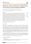 Научная статья на тему 'Phylogenetic Analysis and Detection of Drug Resistance Gene in Theileria annulata Isolated from Buffaloes'