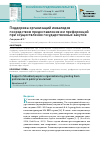 Научная статья на тему 'Поддержка организаций инвалидов посредством предоставления им преференций при осуществлении государственных закупок'