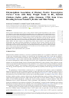 Научная статья на тему 'Polymorphism Association of Pituitary Positive Transcription Factor-1 Gene with Body Weight Traits in BC1 Hybrid Chicken (Gallus gallus gallus Linnaeus, 1758) from Cross Breeding between Female F1 Broiler and Male Pelung'