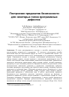 Научная статья на тему 'Построение предикатов безопасности для некоторых типов программных дефектов'