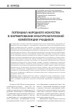 Научная статья на тему 'Потенциал народного искусства в формировании культурологической компетенции учащихся'