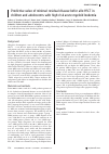 Научная статья на тему 'Predictive value of minimal residual disease befor allo-HSCT in children and adolescents with high-risk acute myeloid leukemia'