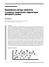 Научная статья на тему 'Применение метода комитетов к анализу технических индикаторов фондового рынка'