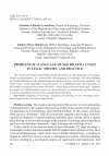 Научная статья на тему 'Problem of "language of sociology" usage in legal theory and practice'