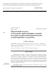 Научная статья на тему 'Проектный подход к методике преподавания лекций по курсу нормальной физиологии у иностранных студентов'