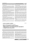 Научная статья на тему 'Прогнозирование вероятности инфекционно-воспалительного процесса у недоношенных детей'