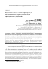 Научная статья на тему 'Программно-технологическая инфраструктура информационной поддержки решения задач территориального управления'