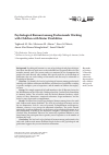 Научная статья на тему 'PSYCHOLOGICAL BURNOUT AMONG PROFESSIONALS WORKING WITH CHILDREN WITH MOTOR DISABILITIES'