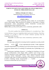 Научная статья на тему 'RADIUSI O’ZGARUVCHAN QOVUSHOQ-ELASTIK STERJENNING BURALMA TEBRANISHI MASALASI'