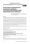 Научная статья на тему 'Реализация национальных проектов в регионах в условиях противодействия коронавирусной инфекции'