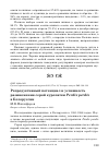 Научная статья на тему 'Репродуктивный потенциал и успешность размножения серой куропатки perdix perdix в Белоруссии'