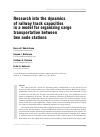 Научная статья на тему 'Research into the dynamics of railway track capacities in a model for organizing cargo transportation between two node stations'