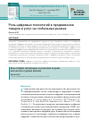 Научная статья на тему 'Роль цифровых технологий в продвижении товаров и услуг на глобальных рынках'