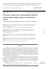 Научная статья на тему 'Ролевая структура коммуникативного поведения подростков в социальных сетях'