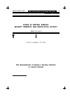 Научная статья на тему 'Russia in Central Eurasia: security interests and geopolitical activity'