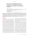 Научная статья на тему 'Sources of contradictions in the evaluation of population genetic consequences after the Chernobyl disaster'