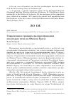 Научная статья на тему 'Современные границы распространения некоторых птиц на Южном Урале'