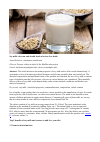 Научная статья на тему 'Soy milk: who can and should drink a lactose-free drink'