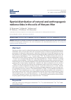 Научная статья на тему 'Spatial distribution of natural and anthropogenic radionuclides in the soils of Naryan-Mar'