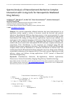 Научная статья на тему 'Spectral analysis of nanodiamond-berberine complex interaction with living cells for nanoparticle mediated drug delivery'