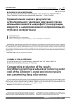 Научная статья на тему 'Сравнительная оценка результатов субсклерального удаления наружной стенки шлеммова канала в микрофистулизирующем варианте и микроинвазивной непроникающей глубокой склерэктомии'