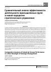 Научная статья на тему 'Сравнительный анализ эффективности деятельности промышленных групп в новой парадигме стратегического управления'