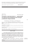 Научная статья на тему 'Средняя и Высшая школа - зависимый и взаимодополняющий конгломерат успешного образования'