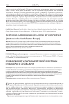 Научная статья на тему 'Стабильность парламентской системы и выборы в Словакии'