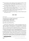 Научная статья на тему 'Степной орёл Aquila nipalensis в саратовском Заволжье'