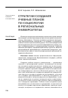 Научная статья на тему 'Стратегии создания учебных планов по социологии в региональных университетах'