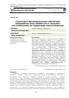 Научная статья на тему 'Структурно-функциональные адаптации лишайников рода Umbilicaria в скальных местообитаниях на территории южной Карелии'