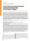 Научная статья на тему 'Структурно-функциональные изменения миокарда и клапанов сердца у больных коронарной патологией старших возрастных групп'