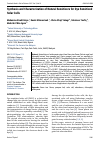 Научная статья на тему 'Synthesis and Characterization of Natural Sensitizers for Dye Sensitized Solar Cells'