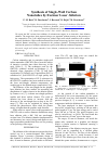 Научная статья на тему 'Synthesis of Single-Wall Carbon Nanotubes by Excimer Laser Ablation'