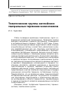 Научная статья на тему 'Тематические группы английских театральных терминов-неологизмов'